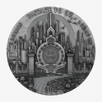 2 oz Silver PASSAGE TO OZ Coin 2024 Niue