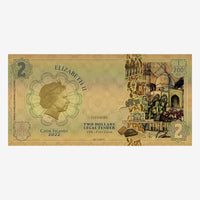 2022 Cook Islands Gold Note - Limited Edition | Rare Collectible
