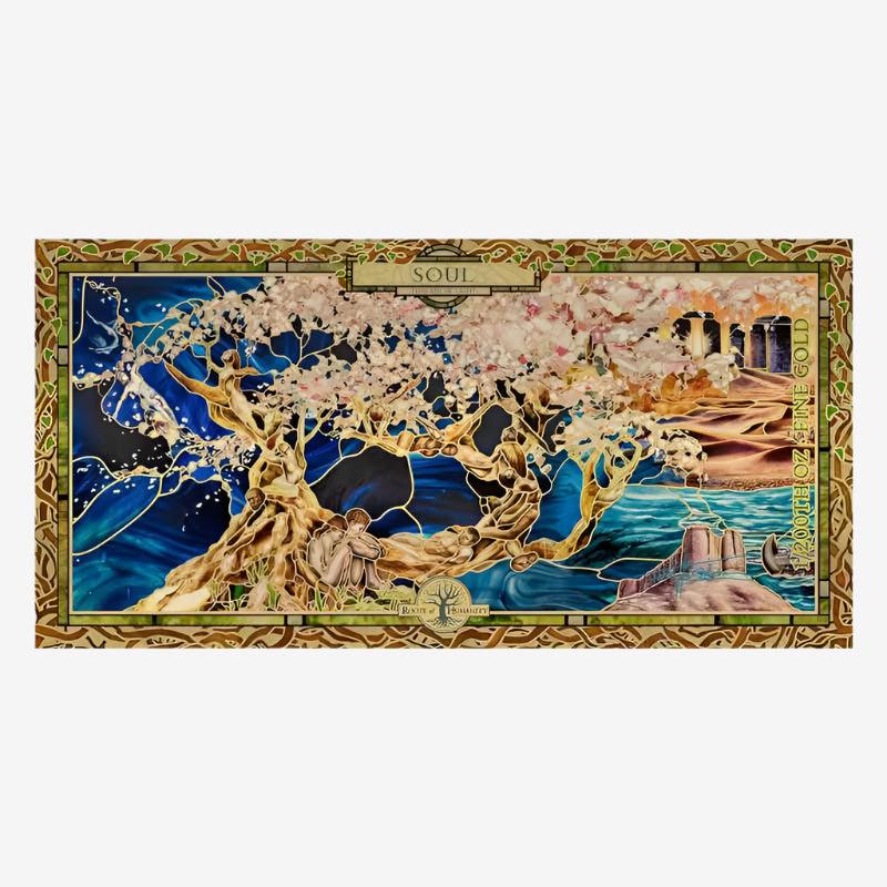 24k Gold Note - Tree of Life | 2022 Cook Islands