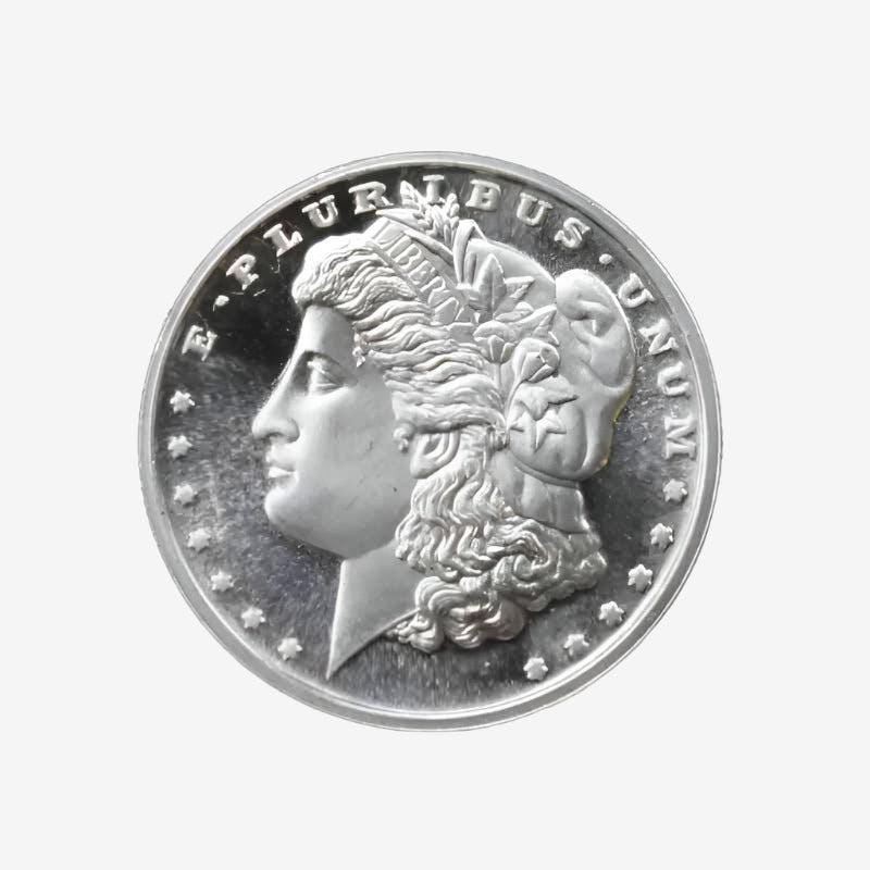 1/2 oz Silver MORGAN Round (OZ Mint)