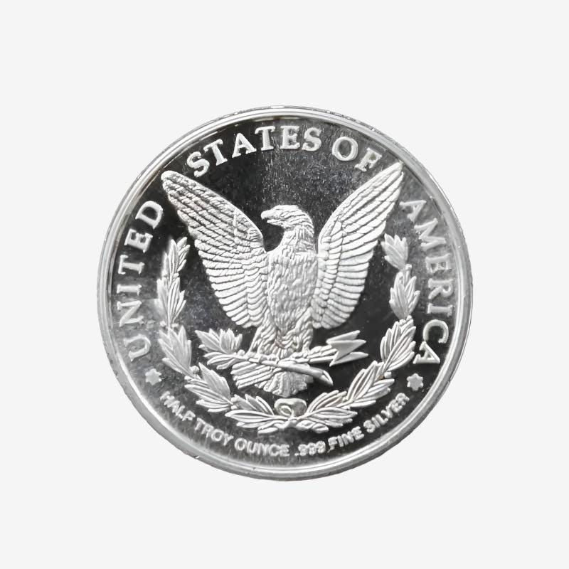 1/2 oz Silver MORGAN Round (OZ Mint)