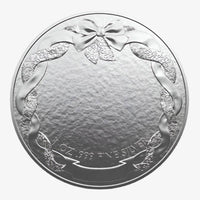 1 oz Silver Santa Gifts Round - OZ Mint | Unique Keepsake (Etsy)