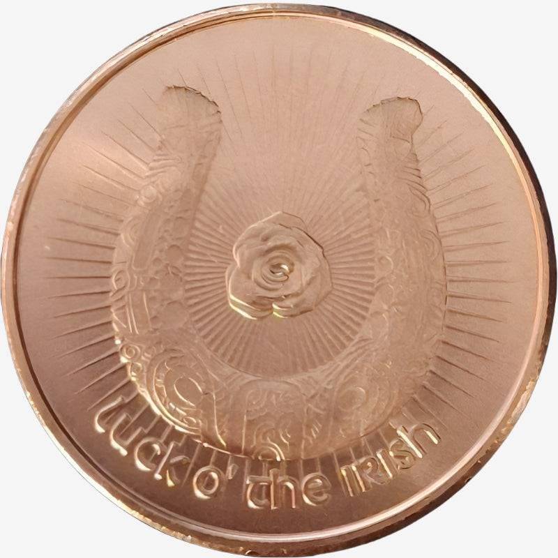 1 oz Copper LUCKY ROUNDS (5 pack)
