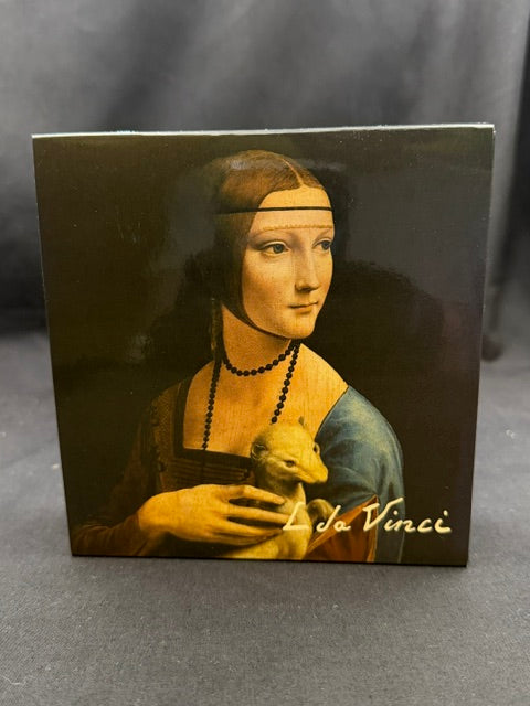 2023 Leonardo DaVinci "Lady with an Ermine" Niue Dollar
