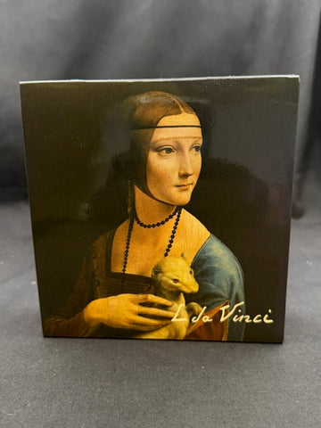 2023 Leonardo DaVinci "Lady with an Ermine" Niue Dollar