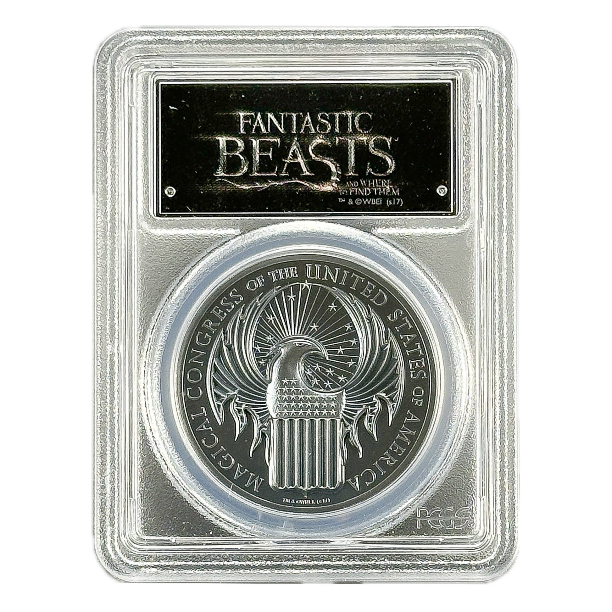 2017 Magical Congress of the USA - Fantastic Beasts and Where to Find Them 1 oz Silver Coin PF70 - OZB