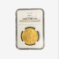 1 oz NGC Slabbed GOLD SAINT-GAUDENS 1910 $20 Coin