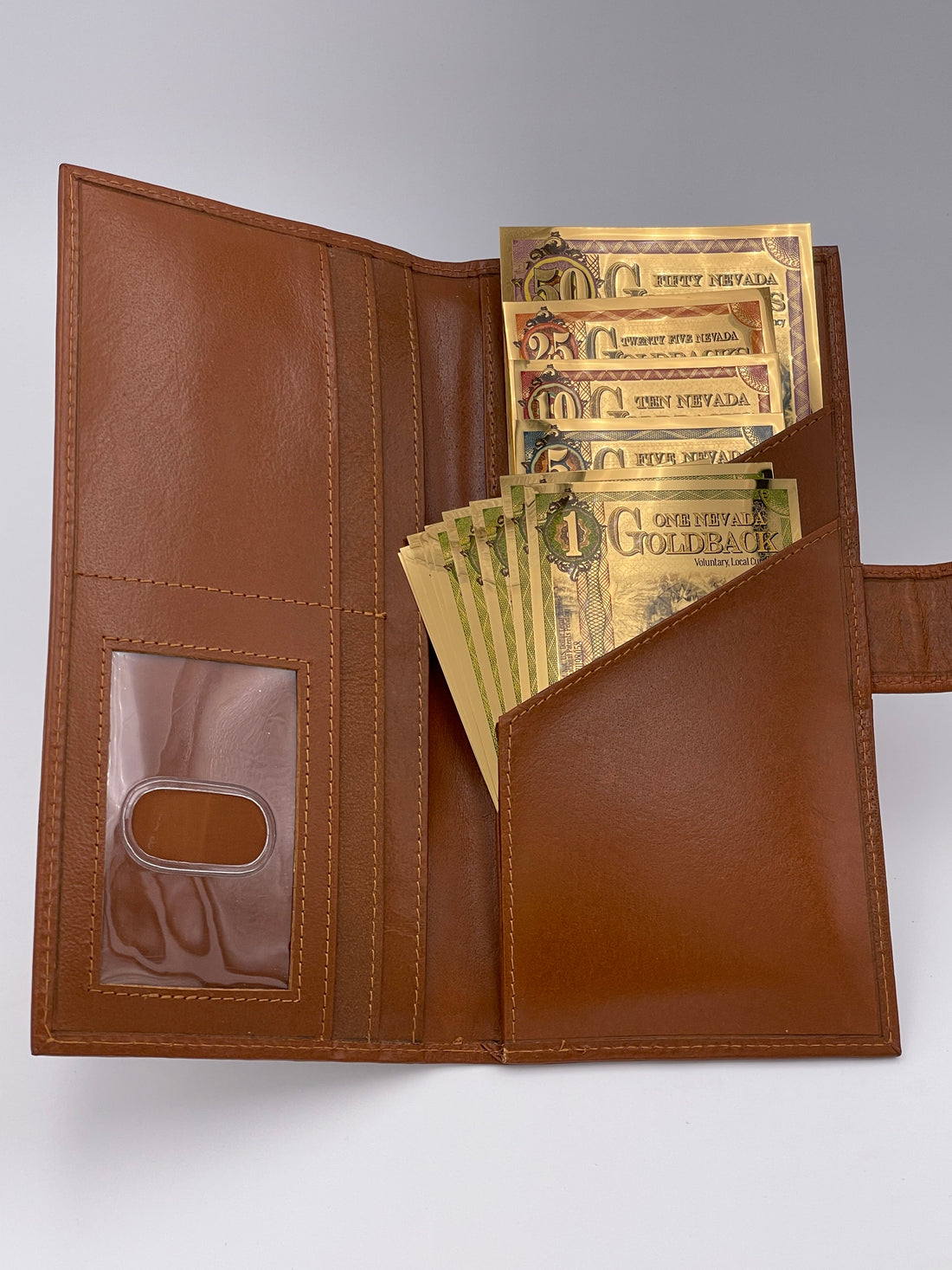 NEVADA Goldback 100 Set with Custom Wallet (Aurum) - OZB