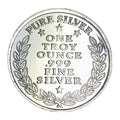 Ganesha Oz Mint 1 Troy Ounce Silver Round - OZB