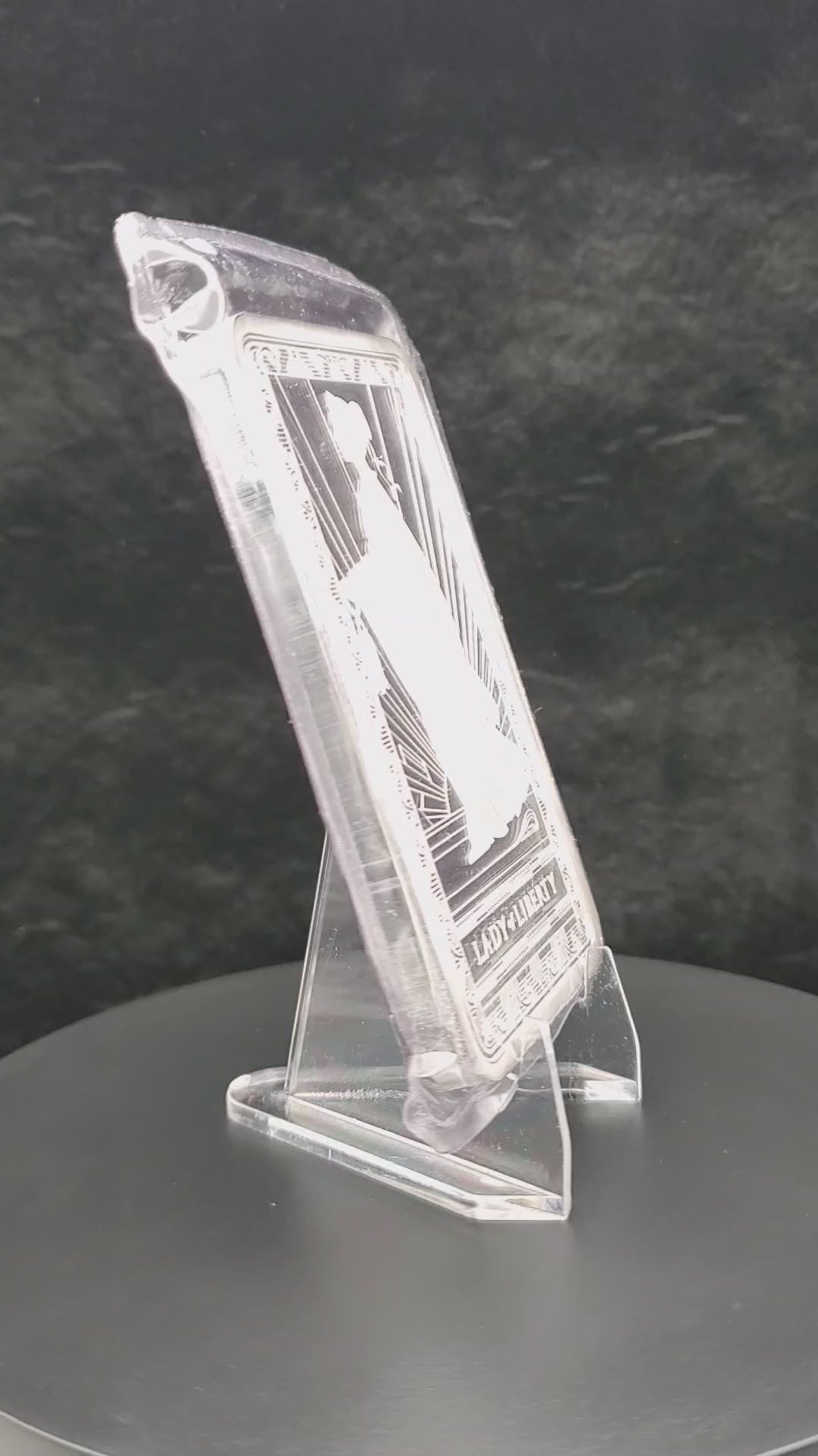 10 oz Lady Liberty Silver Bar - PAMP Bullion | Pure, Swiss Mint