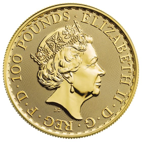 1 oz British Gold Britannia Coin (Random Year) - OZB
