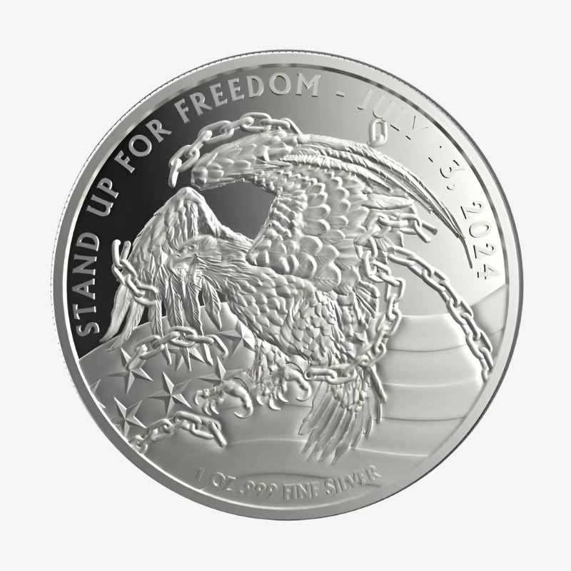 1 oz Silver TRUMP WE ARE STRONG Round (OZ Mint)