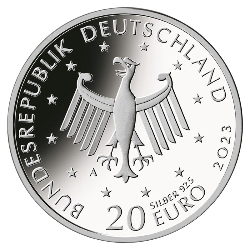2023 Vicco Von Bülow 100th Anniversary 1/2 oz Silver Coin - OZB