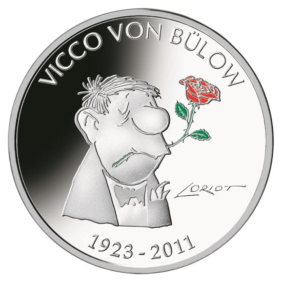 2023 Vicco Von Bülow 100th Anniversary 1/2 oz Silver Coin - OZB